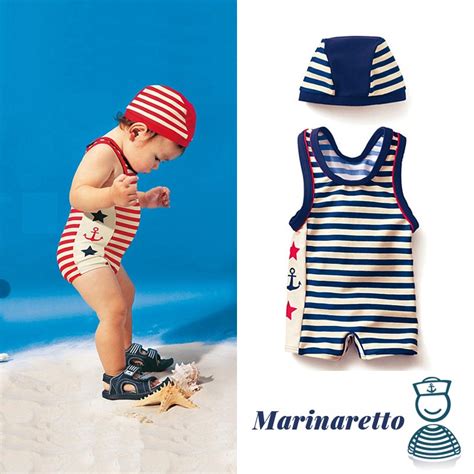 Moda mare bimbo: costume e cappelli da mare 